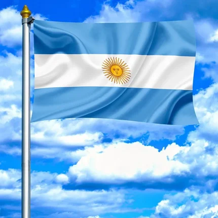 Argentina Flag – Premium 3x5ft Polyester, UV-Resistant & Fade-Proof