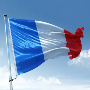 France Flag – Premium Polyester, UV-Resistant, 3x5ft